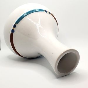 Dansk White Sand bud vase vintage